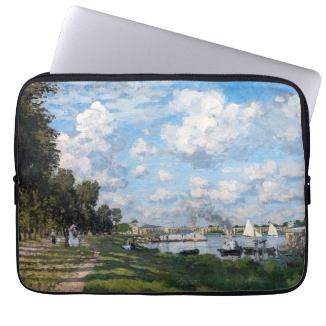 Housse Pour Ordinateur Portable Claude Monet - Le Bassin d'Argenteuil (Devant)