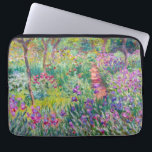 Housse Pour Ordinateur Portable Claude Monet - Le jardin d'Iris à Giverny<br><div class="desc">Jardin d'Iris à Giverny / Jardin d'Artiste à Giverny - Claude Monet,  1899-1900</div>