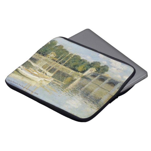 Housse Pour Ordinateur Portable Claude Monet Le Pont Argenteuil (1874) (Devant haut)