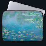 Housse Pour Ordinateur Portable Claude Monet. L'Eau Est Nichée. Impressionnisme fr<br><div class="desc">Manche portable Claude Monet "Water Lilies".</div>