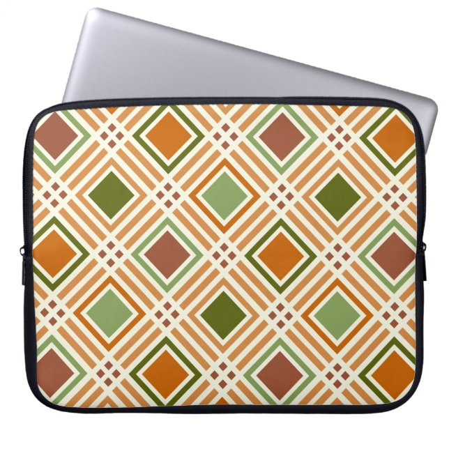 Housse Pour Ordinateur Portable Clay Algae Pattern (Devant)