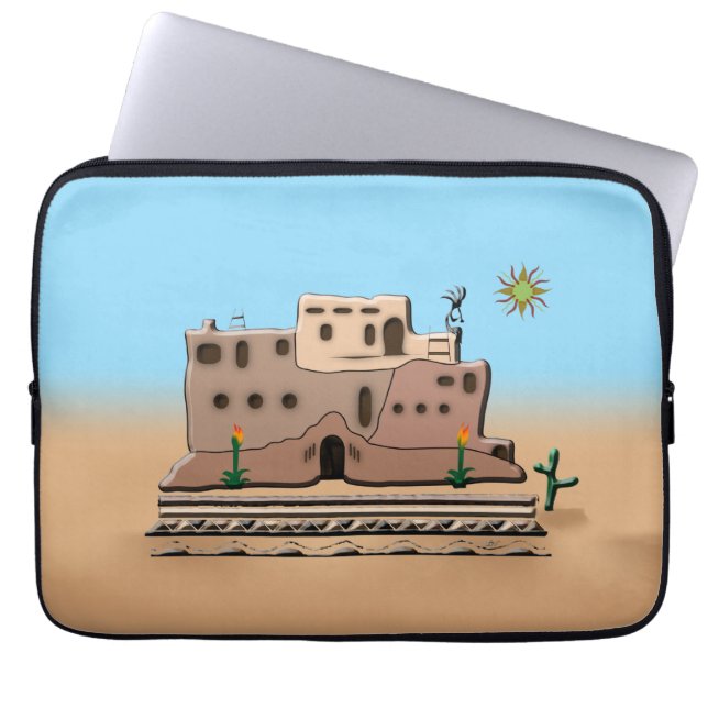 Housse Pour Ordinateur Portable Clay House (Devant)