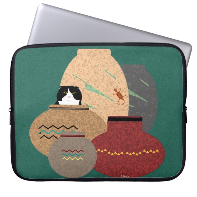 Housse Pour Ordinateur Portable Clay Pots Portable (Devant)