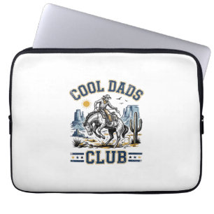 Housse Pour Ordinateur Portable Club des papas cools conception de chemise Western