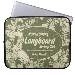 Housse Pour Ordinateur Portable Club Surf Hawaiian Neoprène Wetsuit