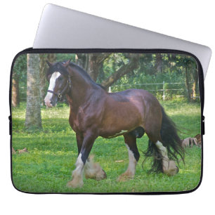 Housse Pour Ordinateur Portable Clydesdale Horse