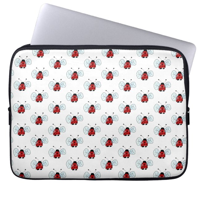 Housse Pour Ordinateur Portable Coccinelle (Devant)