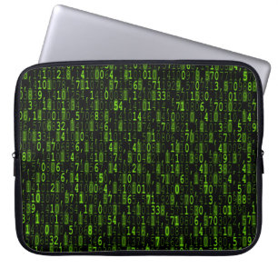 Housse Pour Ordinateur Portable Codage de chiffrement - Geek