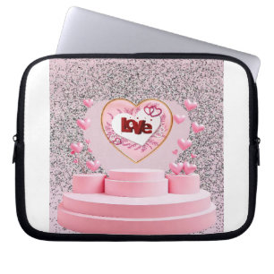 Housse Pour Ordinateur Portable Coeur d'amour