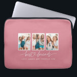 Housse Pour Ordinateur Portable Coeur de script mignon moderne multi photo meilleu<br><div class="desc">Coeur de script mignon moderne multi photo meilleurs amis triptyque cadeau</div>