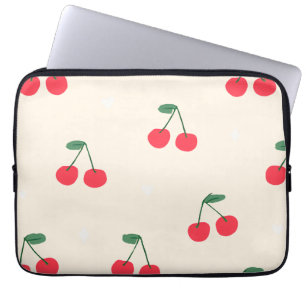 Housse Pour Ordinateur Portable Cœurs de cerise pour adolescentes