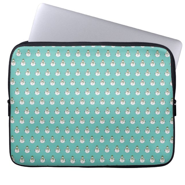 Housse Pour Ordinateur Portable Cold snowman (Devant)