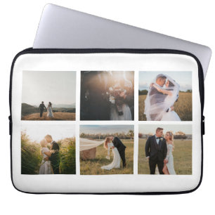 Housse Pour Ordinateur Portable Collage photo simple moderne