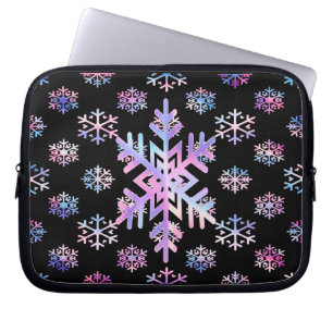 Housse Pour Ordinateur Portable Collection de Noël en hologramme de luxe en forme
