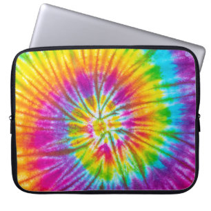 Housse Pour Ordinateur Portable Coloré Cravate-Dye -Dye Abstrait.