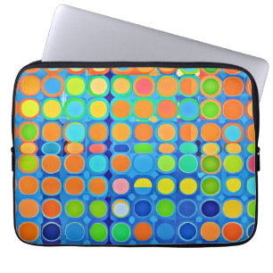 Housse Pour Ordinateur Portable Coloré Vivid Élégance Motif élégant