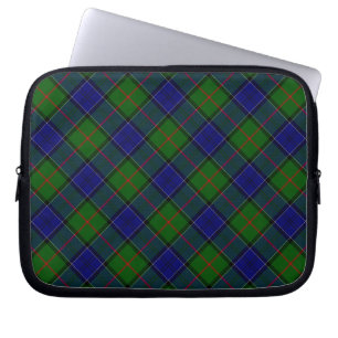 Housse Pour Ordinateur Portable Colquhoun tartan bleu vert plaid