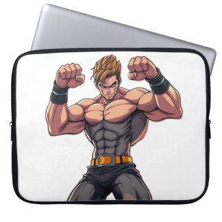Housse Pour Ordinateur Portable Combattant d'anime