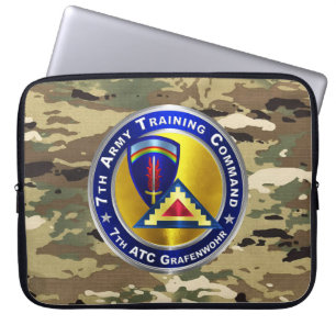 Housse Pour Ordinateur Portable Commandement de l'entraînement de la 7e armée (7e