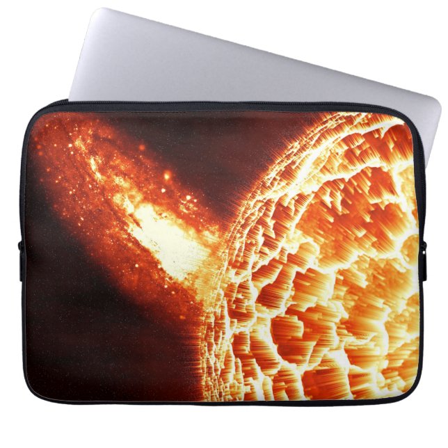 HOUSSE POUR ORDINATEUR PORTABLE COMMENT SONT LES EXPLOSIONS DE SOLEIL ! (Devant)
