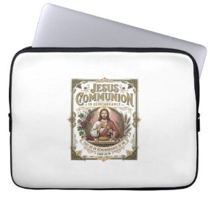 Housse Pour Ordinateur Portable Communion Jésus Communion Jésus Foi Chrétienne Vi