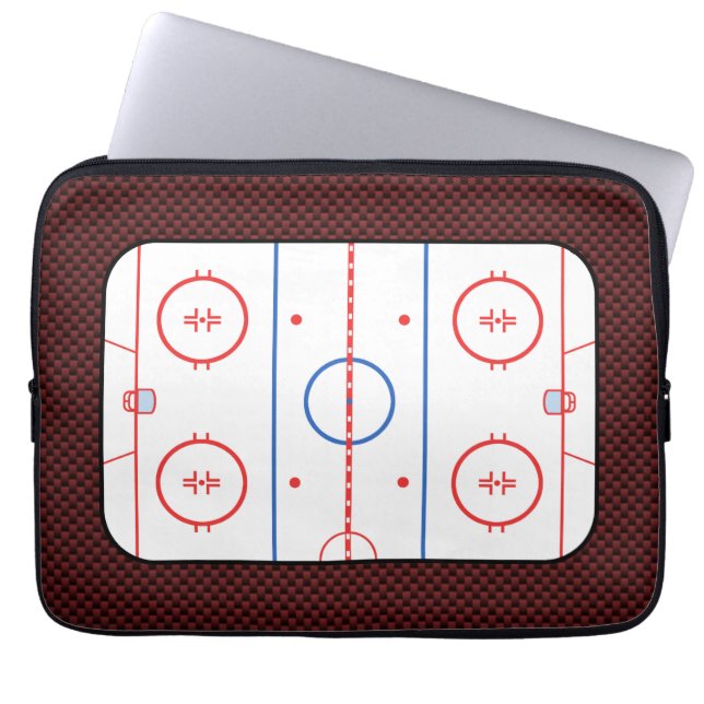 Housse Pour Ordinateur Portable Compagnon de hockey Autographe prêt (Devant)
