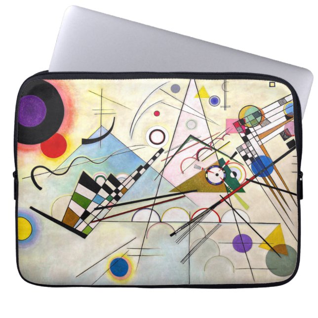 Housse Pour Ordinateur Portable Composition Kandinsky 8 (Devant)