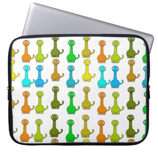 Housse Pour Ordinateur Portable Conception colorée mignonne de dinosaures de bébé