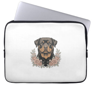 Housse Pour Ordinateur Portable Conception de chemise à portrait floral de Rottwei
