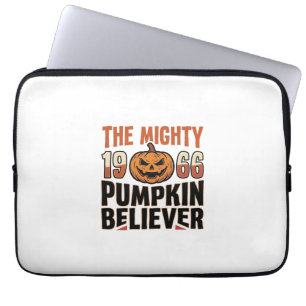 Housse Pour Ordinateur Portable Conception de chemise Halloween Vintage Pumpkin Be