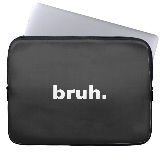Housse Pour Ordinateur Portable conception de minimalisme d'un mot (Devant)