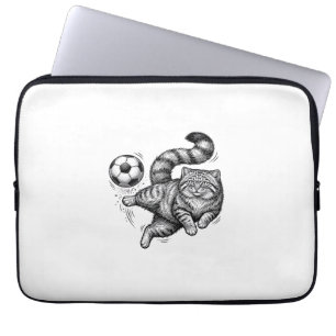 Housse Pour Ordinateur Portable Conception de T-shirt de coup de pied de foot de c