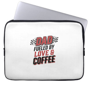 Housse Pour Ordinateur Portable Conception de T-shirt de course Papa alimenté par