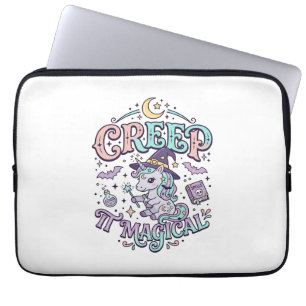 Housse Pour Ordinateur Portable Conception de T-Shirt de Style Rétro Magique de Li