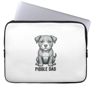 Housse Pour Ordinateur Portable Conception de t-shirt pour chien avec gravure vint