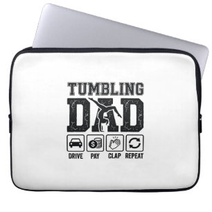 Housse Pour Ordinateur Portable Conception de T-shirt Tumbling Dad Drive Pay Clap 