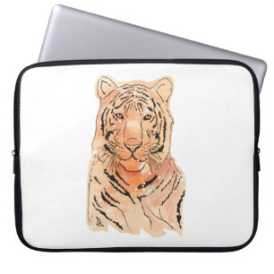 Housse Pour Ordinateur Portable Conception de tigre sur un manche d'ordinateur por