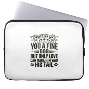 Housse Pour Ordinateur Portable Conception de typographie de citation d'amant de c