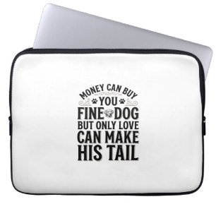 Housse Pour Ordinateur Portable Conception de typographie de citation d'amour de c