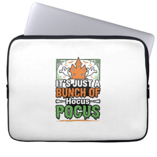 Housse Pour Ordinateur Portable Conception de vecteur de citation Hocus Pocus Hall