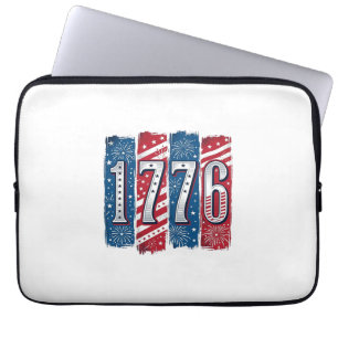 Housse Pour Ordinateur Portable Conception de vecteur vintage de feux d'artifice p