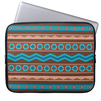 Housse Pour Ordinateur Portable Conception géométrique de style sud-ouest de Camer