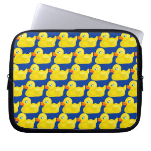Housse Pour Ordinateur Portable Conception mignonne en caoutchouc jaune