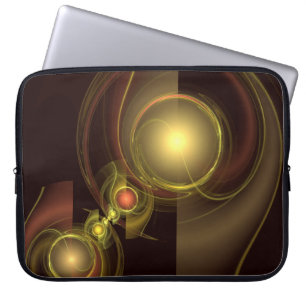Housse Pour Ordinateur Portable Connexion intime Portable Art Abstrait