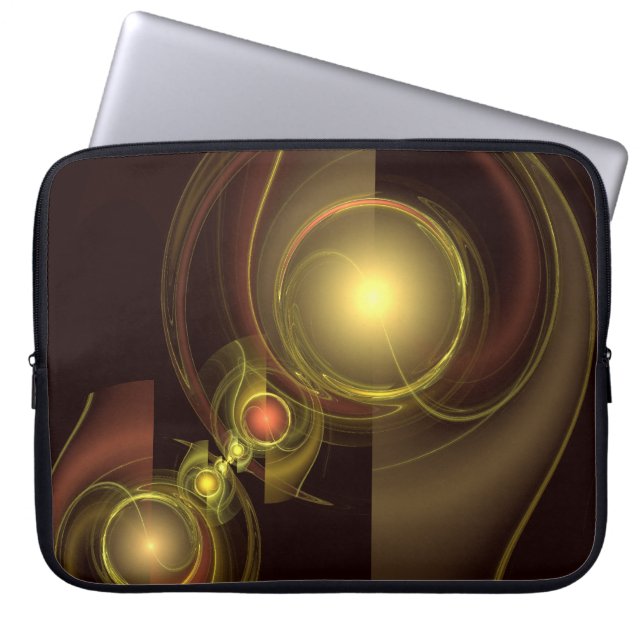 Housse Pour Ordinateur Portable Connexion intime Portable Art Abstrait (Devant)