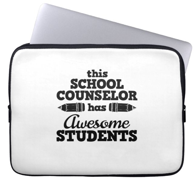 Housse Pour Ordinateur Portable Conseiller scolaire enseignant (Devant)