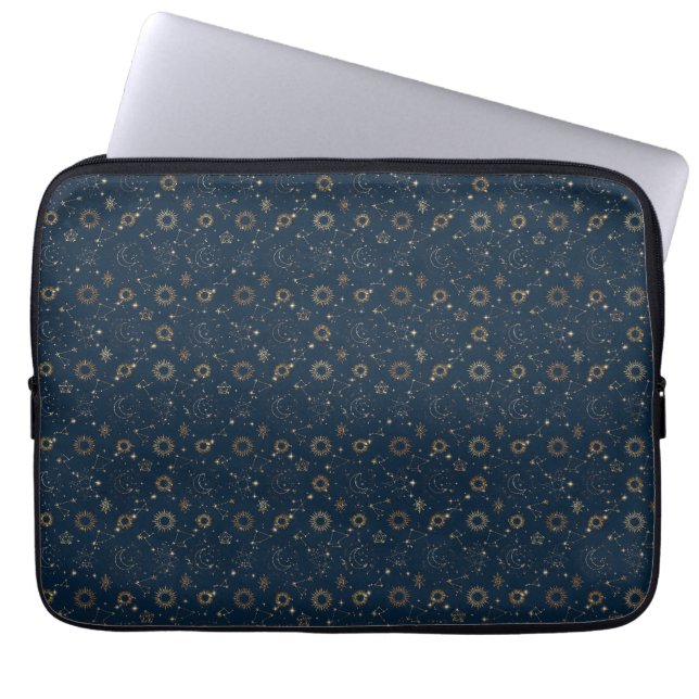 Housse Pour Ordinateur Portable Constellations de Nuit (Devant)