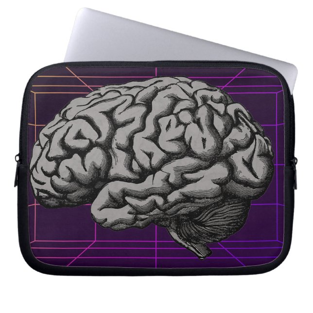 Housse Pour Ordinateur Portable Contenir le cerveau (Devant)