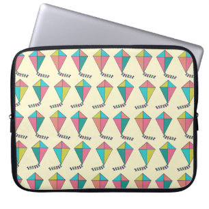 Housse Pour Ordinateur Portable Cool coloré Retro Kite Motif