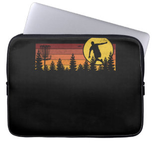Housse Pour Ordinateur Portable Cool Retro Disc Golf Sport